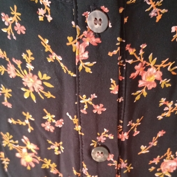 Madewell Short-sleeve Button Front Mini‎ Dress - Picture 8 of 16